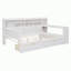 Lit de jour en bois avec tablettes de rangement, lit multifonctionnel-223377684-218758668