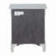 Table de chevet, table de chevet 2 tiroirs Platinum