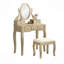 Ensemble de coiffeuse et tabouret de maquillage en bois Ashley, ensemble de coiffeuse et tabouret de maquillage Ashley-1520614879