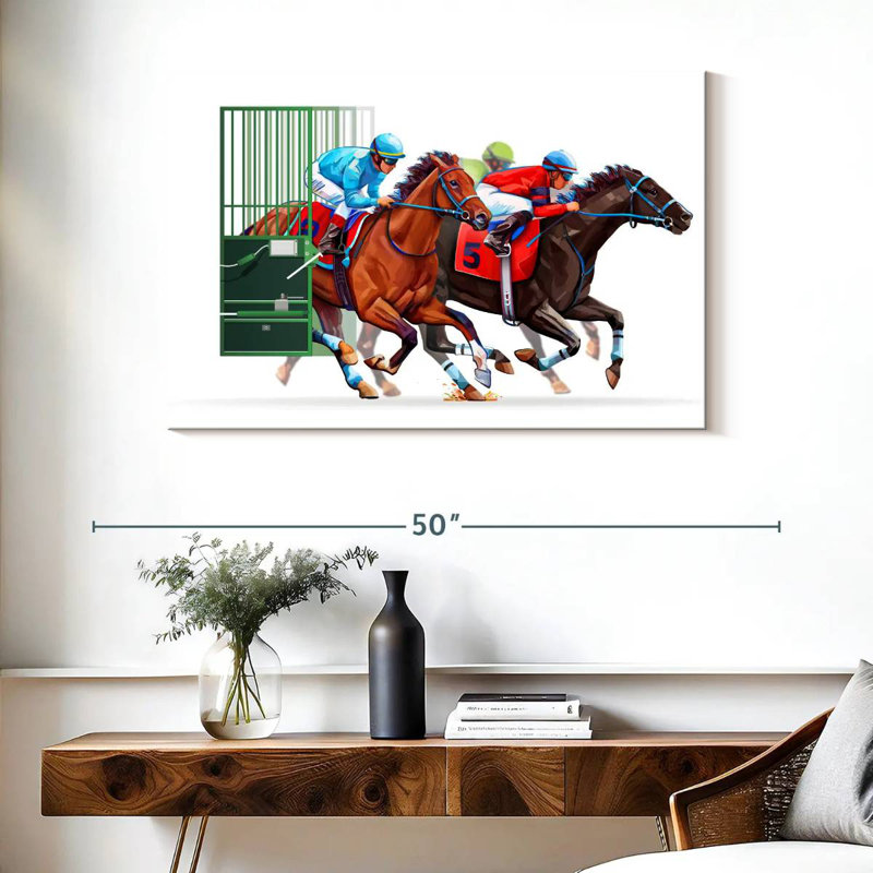 Sireci Derby, 26" H x 39" W
