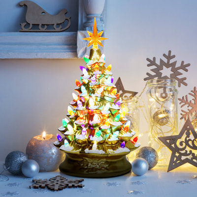 15' Lighted Christmas Tree