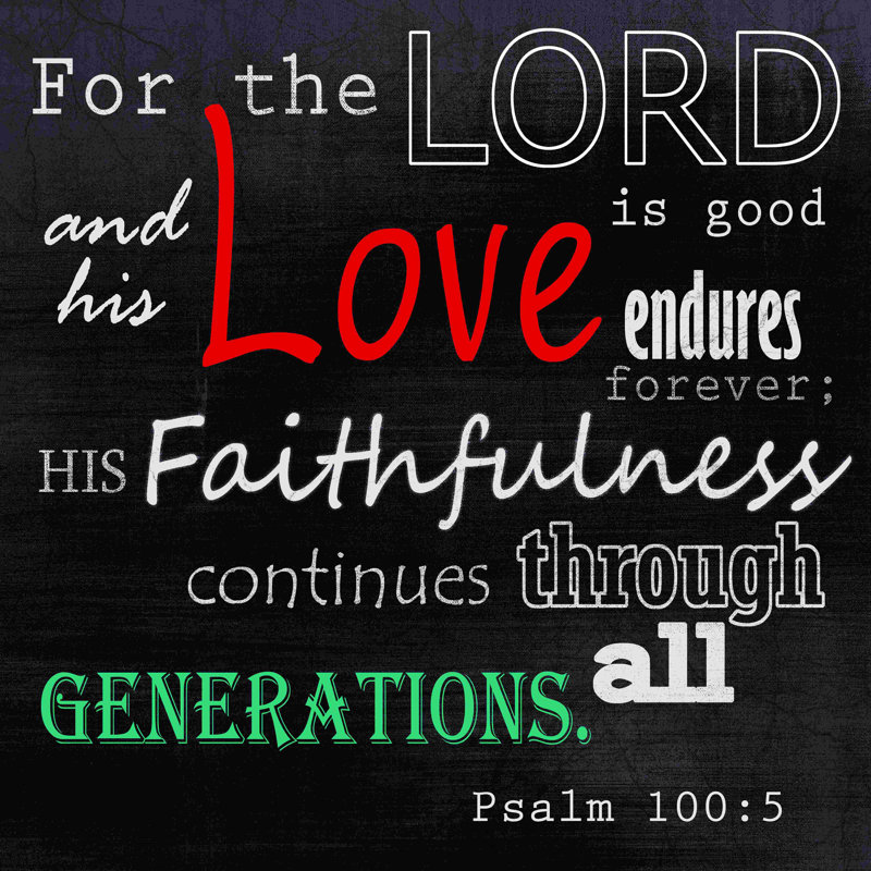 For the Lord - reproduction sur toile tendue, H 12 po x l 12 po