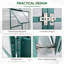 Thalen Modern Polycarbonate Greenhouse With Aluminium Frame And Smart Temperature Control