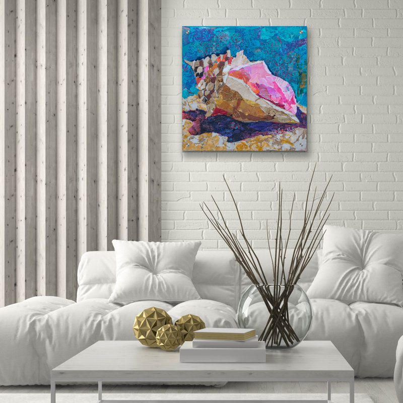 «Conch» par St. Hilaire Elizabeth, H 24 po x l 24 po x P 0,2 po