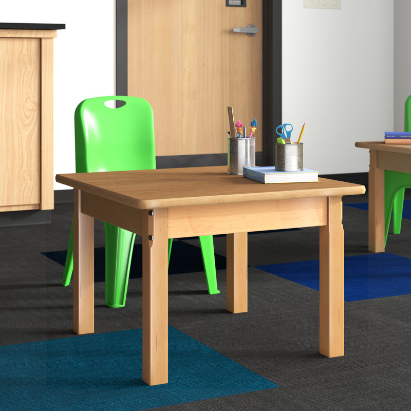 Table carrée, Non, H 27 po x L 30 po x l 30 po