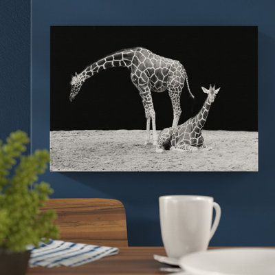 Black and White Photographic - Wrapped Canvas