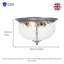 Rodrigue Glass Flush Mount