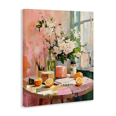 Toile de table déjeuner Citrus, design par LSR Creative Studio