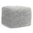 Fredrik 18"W Genuine Buffalo Leather Square Pouf-1441170895