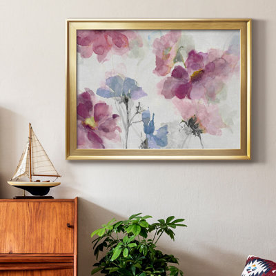 Prairie Wildflowers - Peinture sur toile encadrée