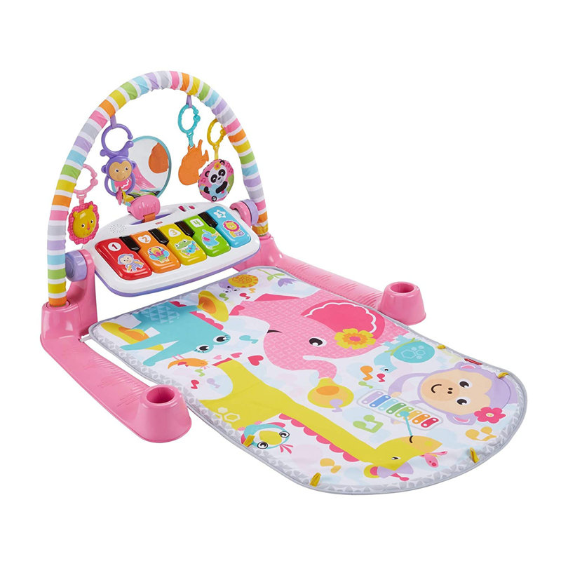 3.13'' L Fabric Playmat, Pink