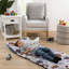Tapis de Noël pour tout-petits NoJo Star Wars Welcome to the Galaxy bleu marine et gris Yoda