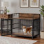 🐾🏡 Mobilier de cage pour chien moderne et multifonctionnel - pour petits chiots de race géante🐕✨, résistant à la mastication et imperméable, 3 tailles disponibles-179402790