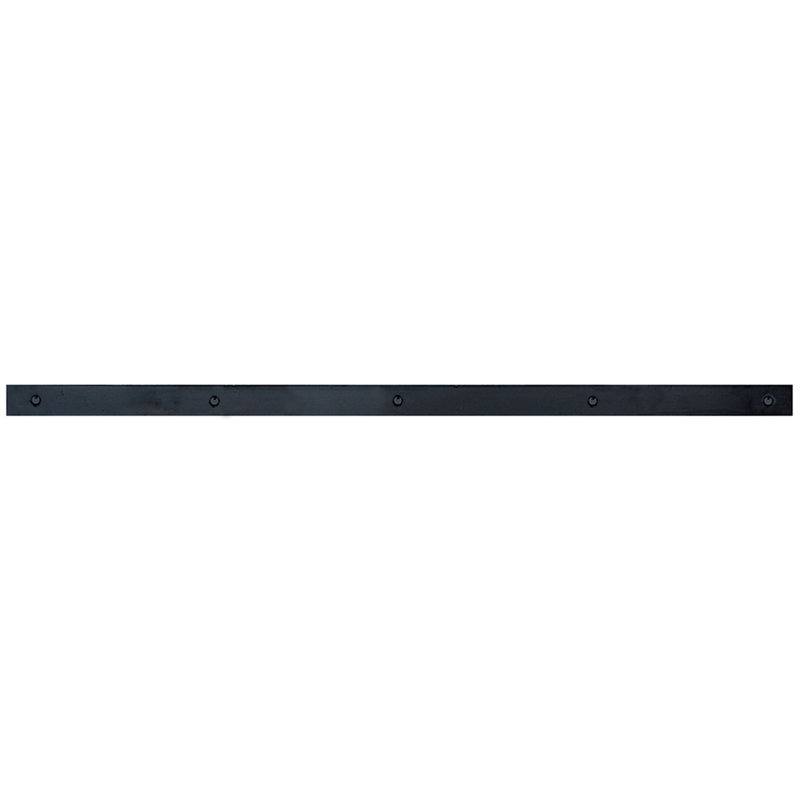 Black Standard Single Barn Door Track