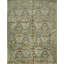 Tapis floral en laine noué à la main vert Mccoma-1777112055