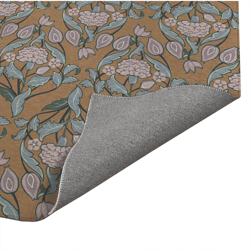 Tapis de bureau léger Piper, L 60 po x P 36 po, Brun