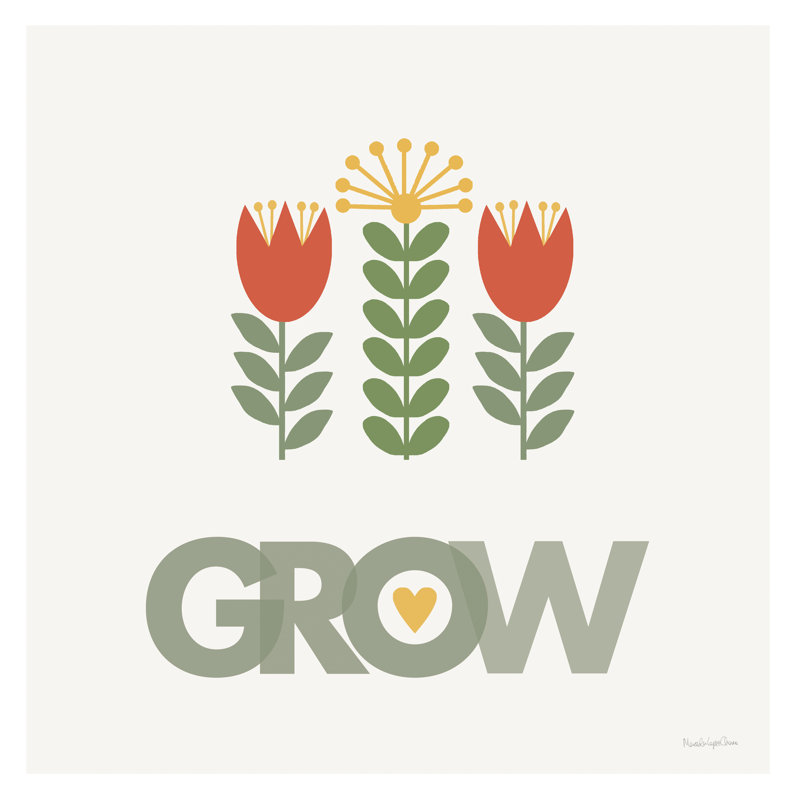 Grow, 30cm H x 30cm W x 3.8cm D