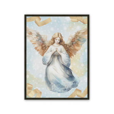 «Christmas Angel» par Nicole DeCamp, reproduction d'art