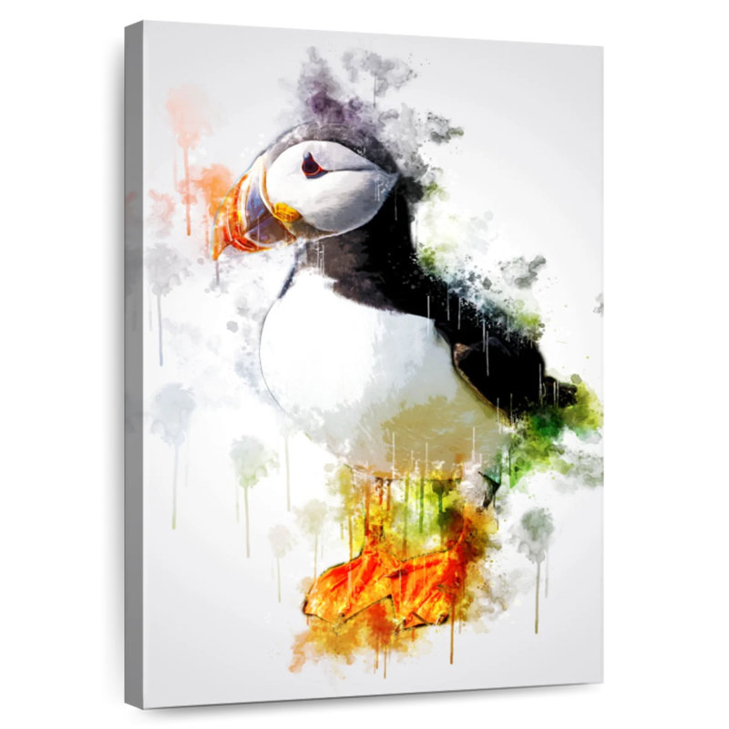 Brampt Puffin Bird, 39" H x 26" W