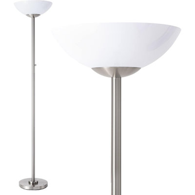 Super Bright LED Floor Lamp 8000 Lumens Dimmable 3000K Modern Design For Full Room Illumination