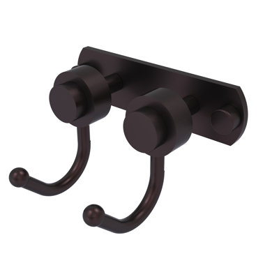 Mercury 2 Position Wall Mounted Robe Hook