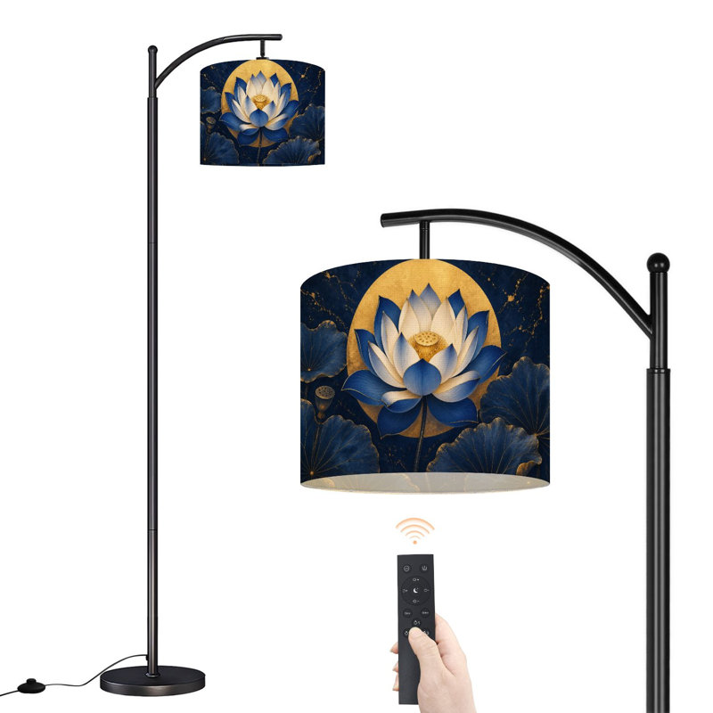  Lampe sur pied Arc Flower Lotus
