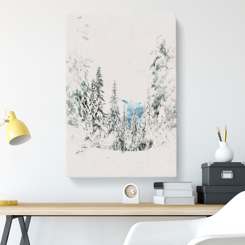 Winter Trail - Wrapped Canvas, 50cm H x 35cm W x 3cm D