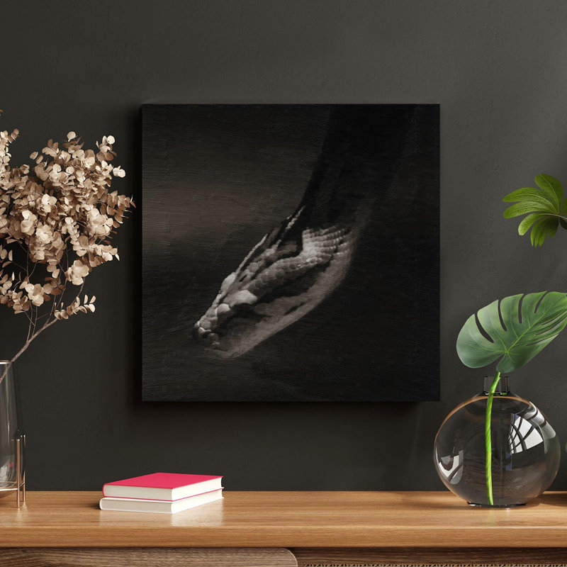 " Brown Snake 1 " Painting Print, 32" H x 32" W