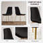 Chaise d'appoint en velours 19,3 po H -700588008-700588015