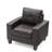 Vegas W Polyester Armchair, Modern Club Chair-79081108