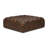 Turin Tufted Square Genuine Leather Ottoman-833159885