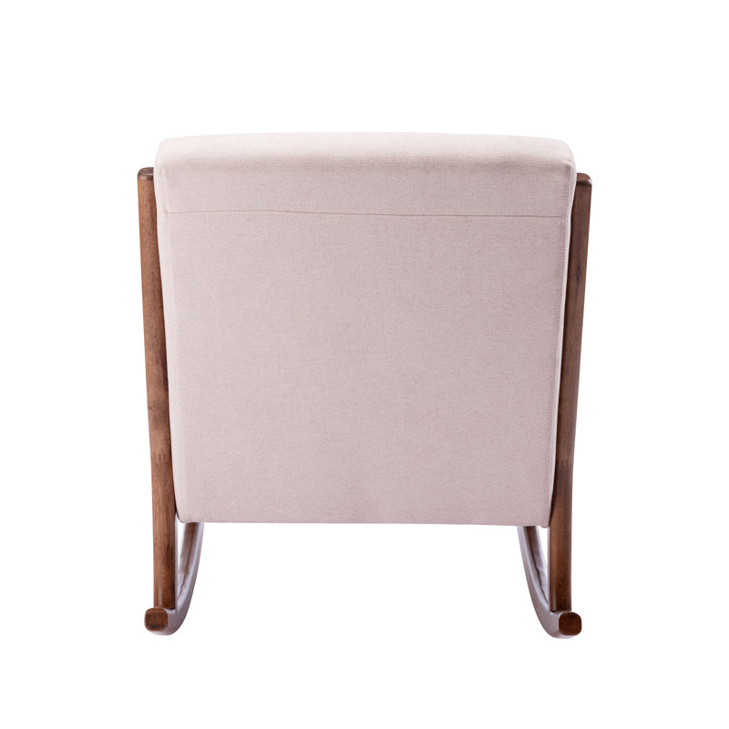 Alcone 65.5 cm Wide Rocking Armchair, Pink