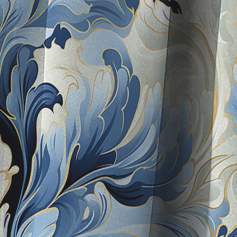 Rametta - Rideau ikat - Rideau occultant ikat - 1 panneau, L 52 po x L 84 po