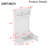 Hall Tree with Storage Shoe Bench for Entryway, 4-in-1 Design Coat Rack with Hooks, White Modern Hallway Organizer-677759657