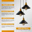 3 - Light Black Cone Pendant