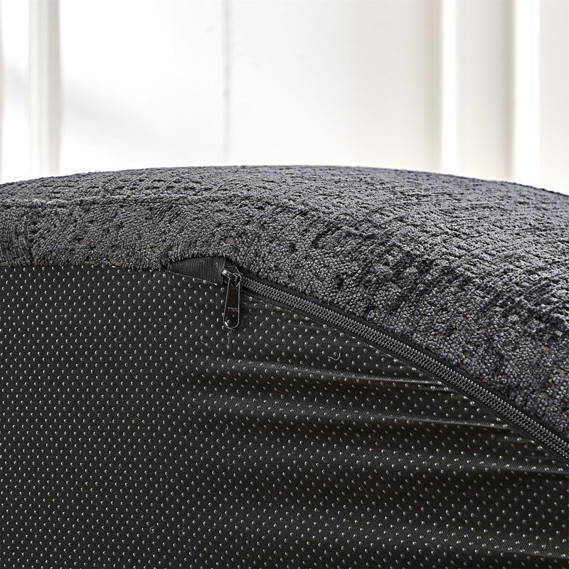 Fauteuil rembourré simple, Black