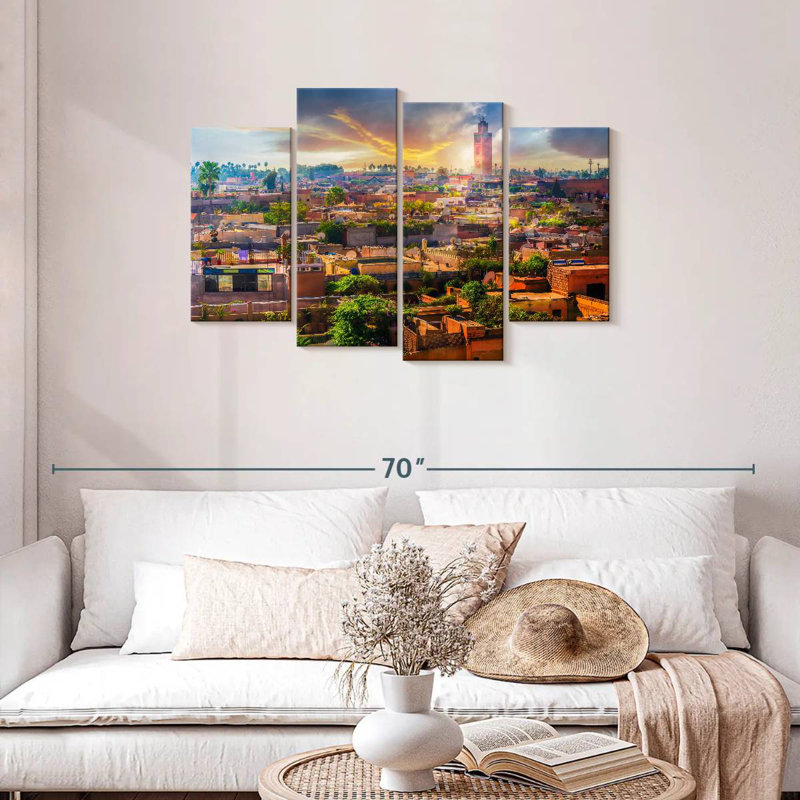 Nicci Moroccan Sunset, 27" H x 43" W