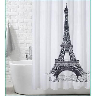 Hahne Single Shower Curtain + Hook