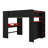 Full-Size Bunk Bed With Height-Adjustable Desk, Includes Wardrobe And RGB Lighting Options-1845805944