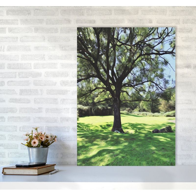 Tree - Print, 84cm H x 60cm W x 1cm D, Wrapped Canvas