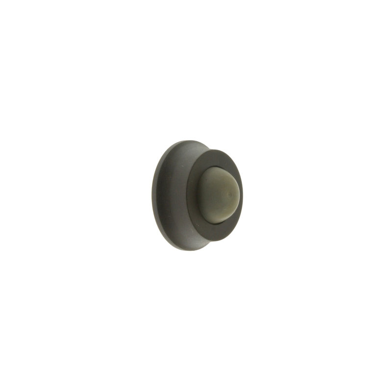 Solid Brass Wall/Handle Bumper, Oil-Rubbed Bronze