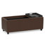 Repose-pieds de rangement rectangulaire avec rangement caché Avalon l 42 po Avalon-1023477074
