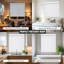 Modern PVC Faux Wood Venetian Window Blinds, Moisture-Resistant Corded Shades-1294846729-1294846741