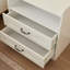 65cm W Manufactured Wood Bedside Table
