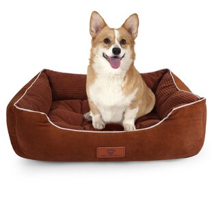 AKC Brown Orthopedic Pet Bed, (36 x 23)