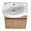 Petit meuble-lavabo avec technologie Soft Clos