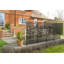 Natural Garden Screen  120x60cm, Black