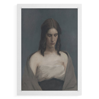 Impression de portrait rétro XLVII - reproduction de toile seulement - non encadrée