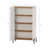 32" Tempered Glass Bookcase Cabinet-1660880719