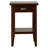Solid + Manufactured Wood Narrow End Table with Drawer-34388547-86802615
